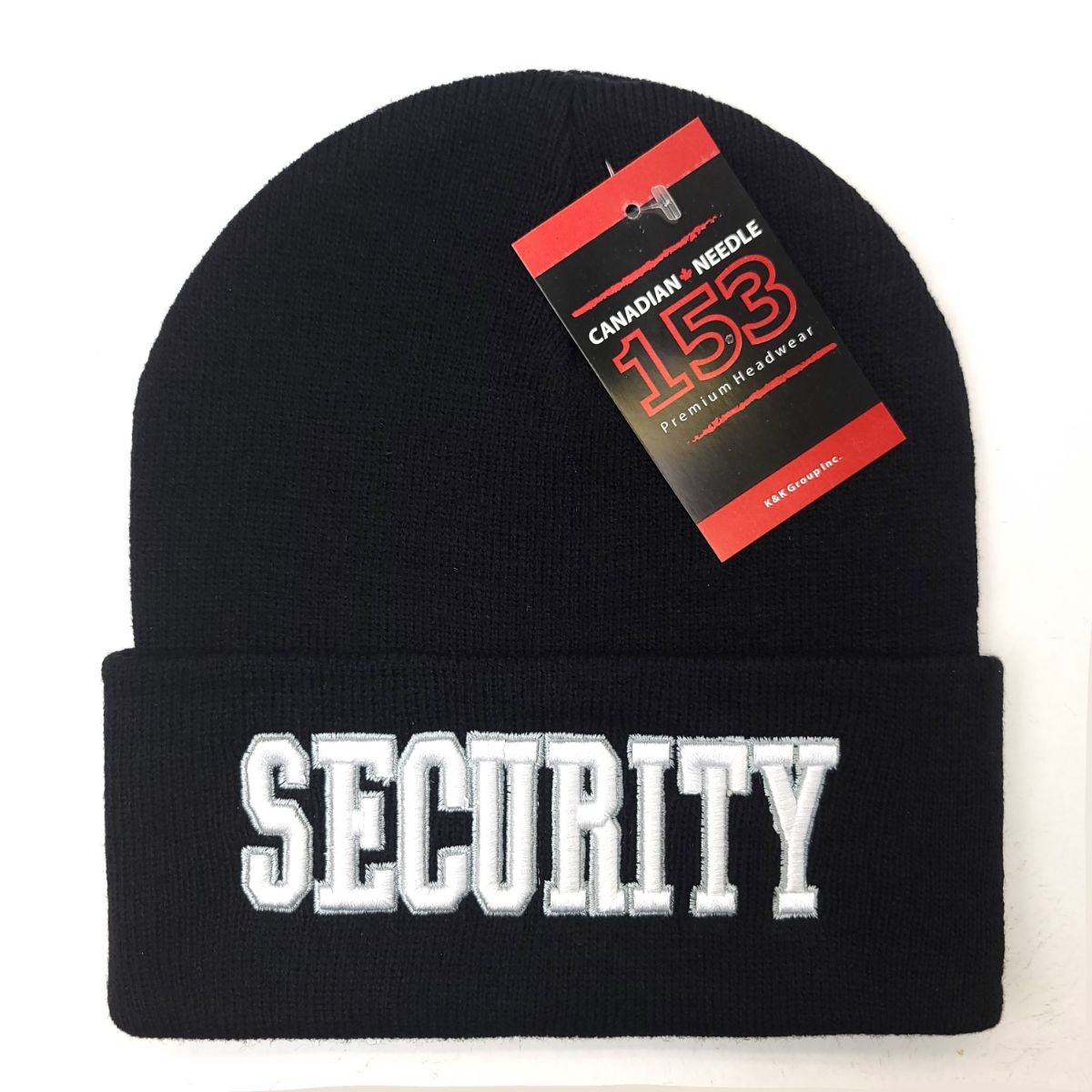 SECURITY Knit Toque - Cuff, Black
