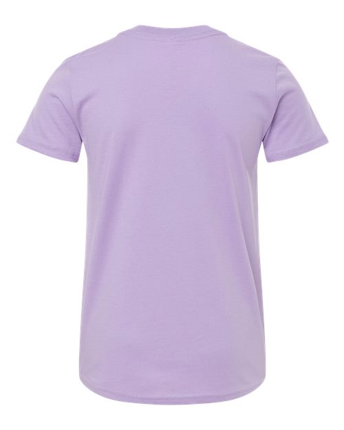 BELLA + CANVAS 3001Y, Youth Jersey Tee, Dark Lavender