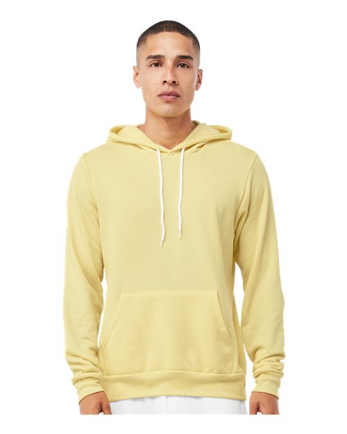 Unisex Sponge Fleece Hoodie Sweatshirt - French Vanilla - - 2768