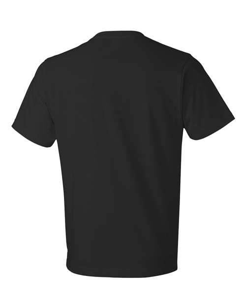 Gildan 980, Unisex Softstyle Lightweight T-shirt, Black