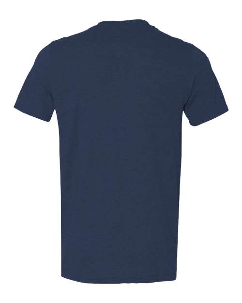 Gildan 980, Unisex Softstyle Lightweight T-shirt, Heather Navy