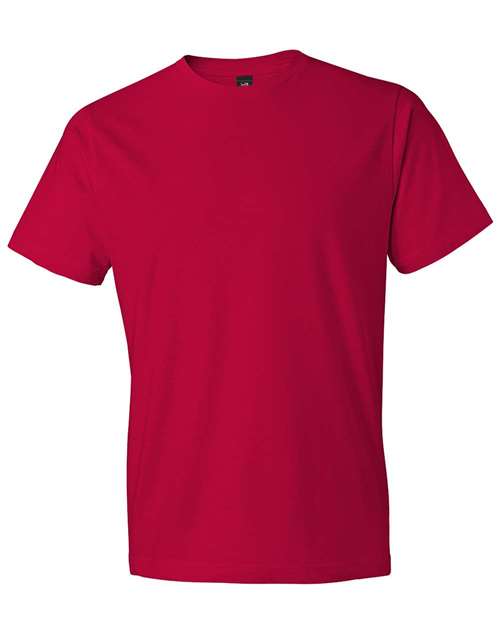 Gildan 980, Unisex Softstyle Lightweight T-shirt, True Red