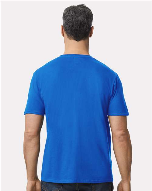 Gildan 980, Unisex Softstyle Lightweight T-shirt, Royal Blue
