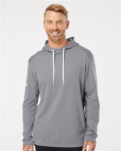 Men's Textured Mixed Media Midweight Hooded Sweatshirt - - 10214 - Toronto Screen Printing- Color