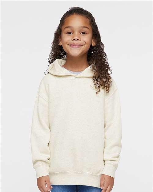 Rabbit Skins 3326, Toddler Pullover Fleece Hoodie, Natural Heather