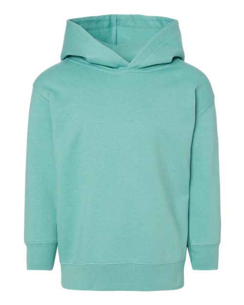 Rabbit Skins 3326, Toddler Pullover Fleece Hoodie, Saltwater