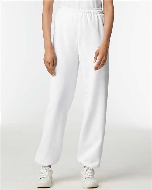 Gildan 18200, Unisex Heavy Blend Sweatpants, White