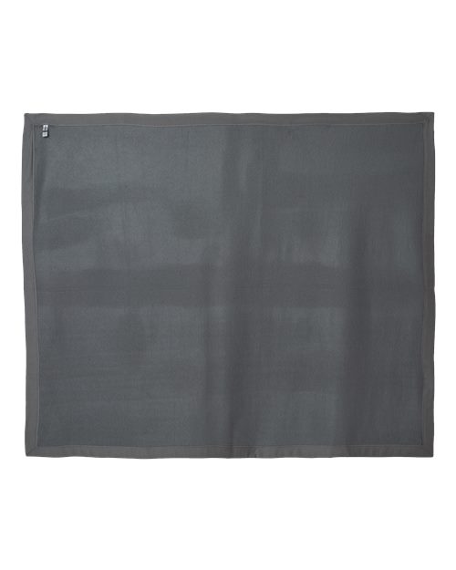 Gildan 18900, Heavy Blend Fleece Stadium Blanket, Charcoal