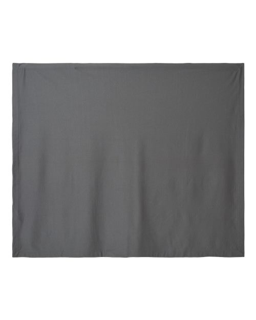 Gildan 18900, Heavy Blend Fleece Stadium Blanket, Charcoal