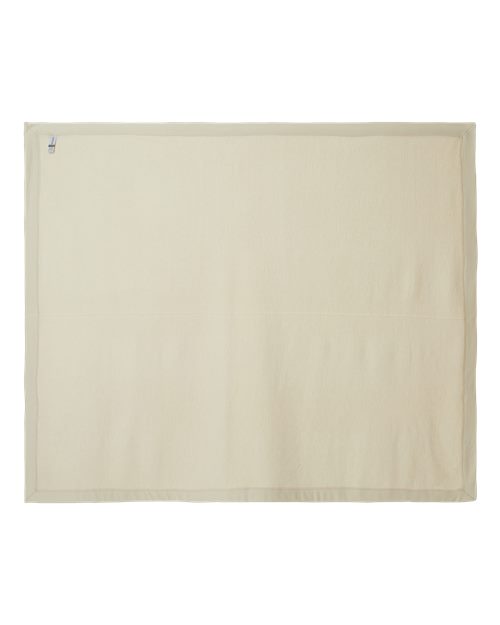 Gildan 18900, Heavy Blend Fleece Stadium Blanket, Sand