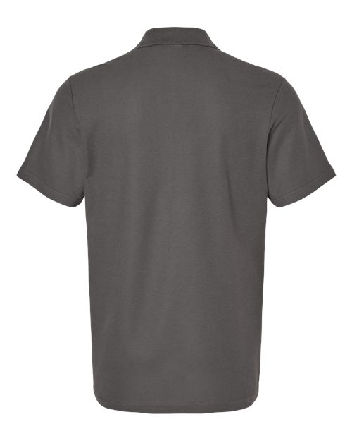 Gildan 64800, Unisex Softstyle Pique Polo, Charcoal