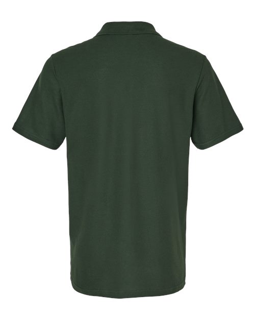 Gildan 64800, Unisex Softstyle Pique Polo, Forest Green