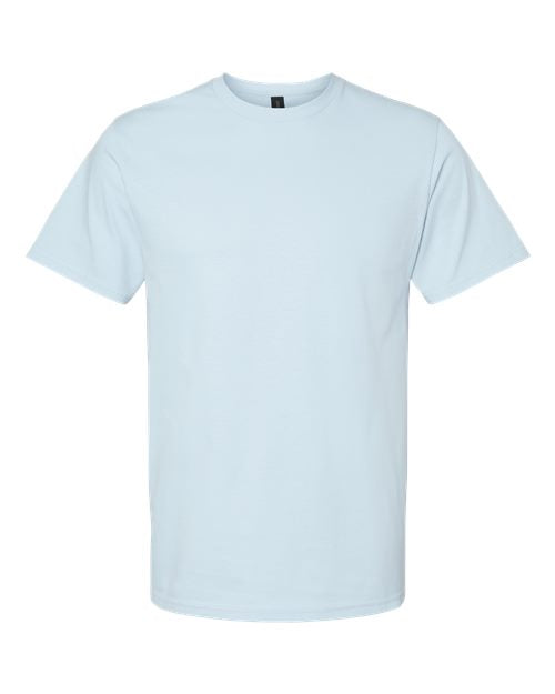 Gildan 65000, Unisex Softstyle Midweight T-shirt, Light Blue