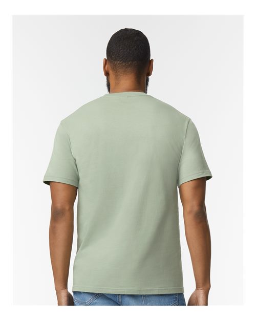 Gildan 65000, Unisex Softstyle Midweight T-shirt, Sage