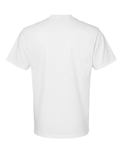 Gildan 65000, Unisex Softstyle Midweight T-shirt, White