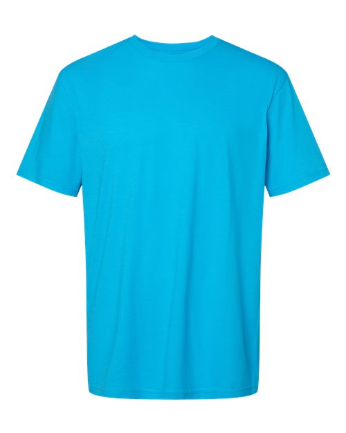 Gildan 64000CVC, Unisex Softstyle Cvc T-shirt, Caribbean Mist