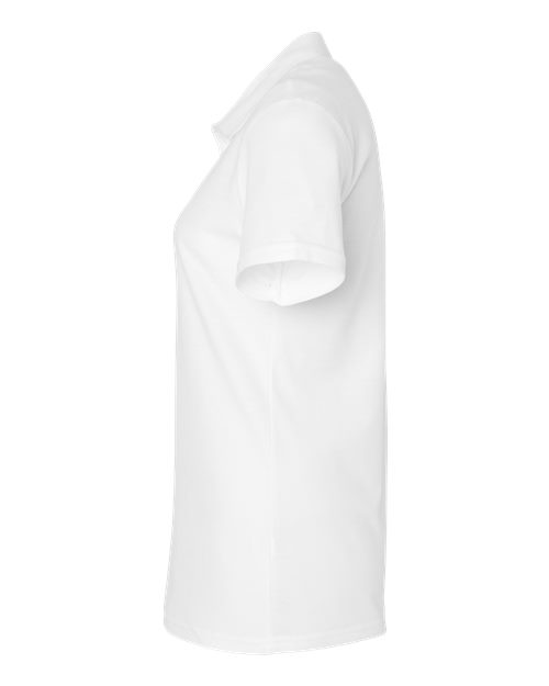 Gildan 64800L, Women's Softstyle Pique Polo, White