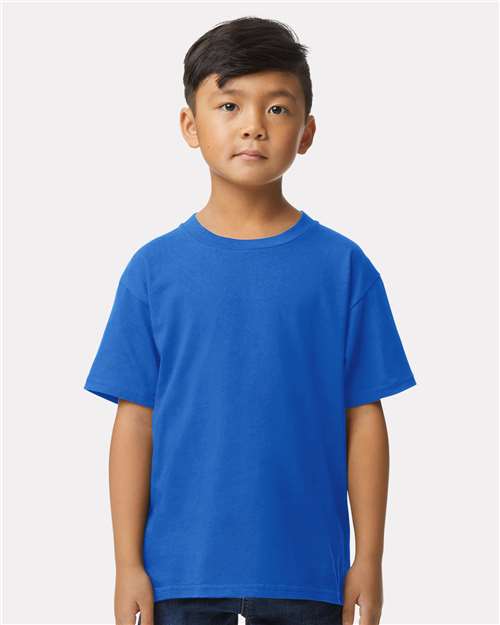 Gildan 65000B, Youth Softstyle Midweight T-shirt, Royal