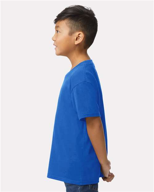 Gildan 65000B, Youth Softstyle Midweight T-shirt, Royal