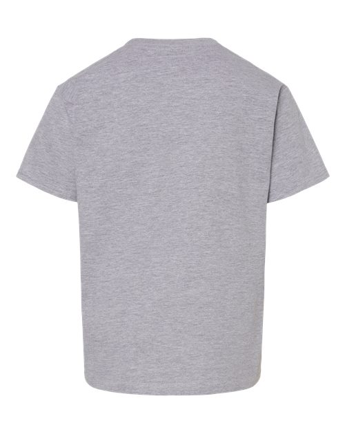 Gildan 65000B, Youth Softstyle Midweight T-shirt, Sport Grey