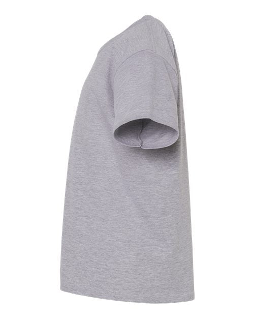 Gildan 65000B, Youth Softstyle Midweight T-shirt, Sport Grey