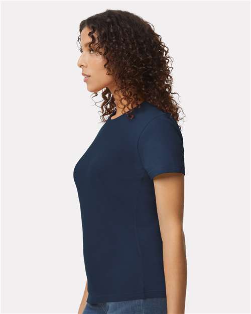 Gildan 65000L, Women's Softstyle Midweight T-shirt, Navy