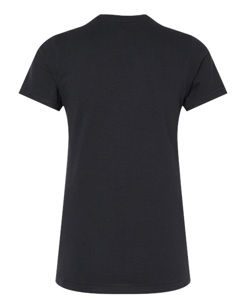 Gildan 65000L, Women's Softstyle Midweight T-shirt, Pitch Black