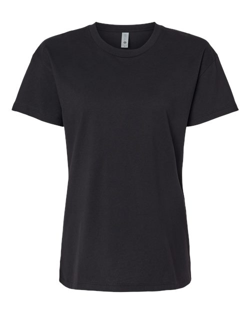 Next Level 3910, Women's Cotton Relaxed Tee, Black