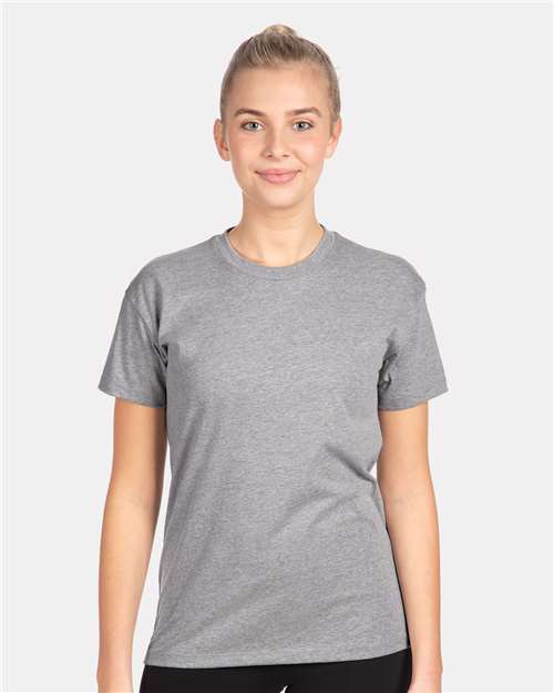 Next Level 3910, Women's Cotton Relaxed Tee, Heather Grey
