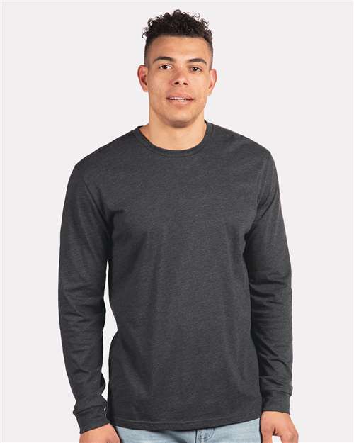 Next Level 6211, Unisex Cvc Long Sleeve Tee, Charcoal