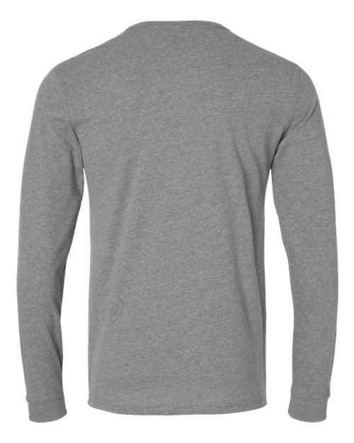 Next Level 6211, Unisex Cvc Long Sleeve Tee, Dark Heather Grey