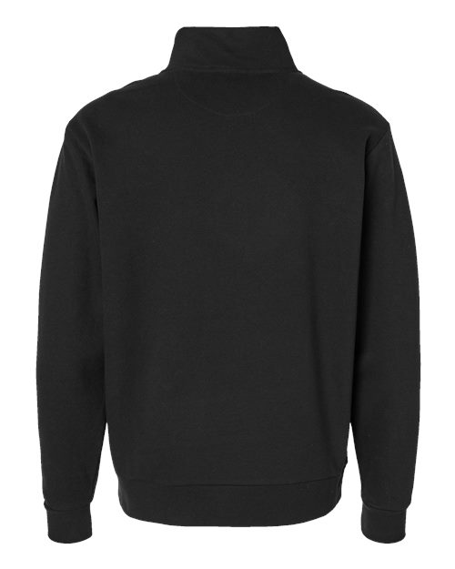 Next Level 9643, Unisex Fleece Quarter-zip Pullover, Black