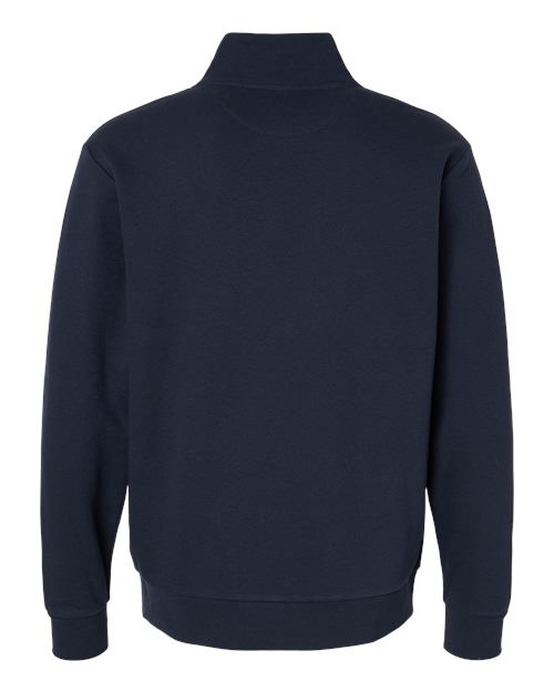 Next Level 9643, Unisex Fleece Quarter-zip Pullover, Midnight Navy