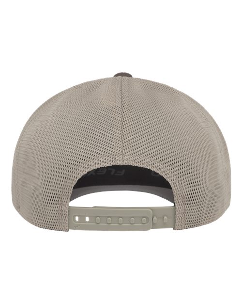 Flexfit 110M, 110 Mesh-back Cap, Brown/ Khaki