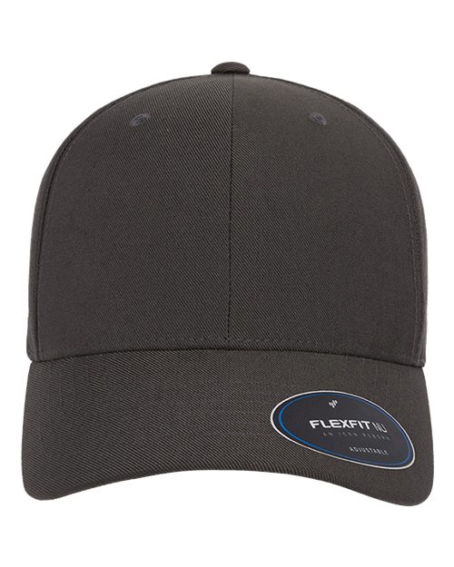 Flexfit 6110NU, Nu Adjustable Cap, Dark Grey