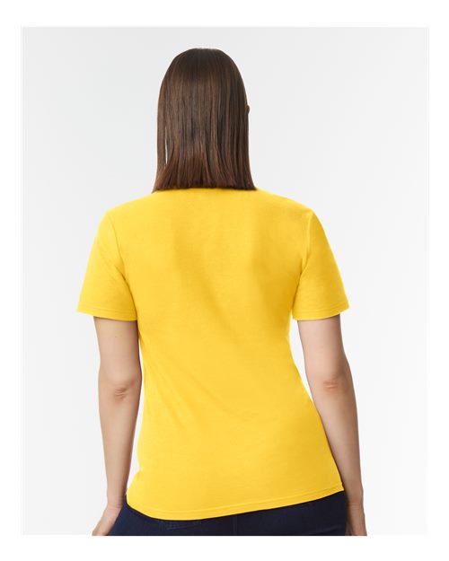 Gildan 64800L, Women's Softstyle Pique Polo, Daisy