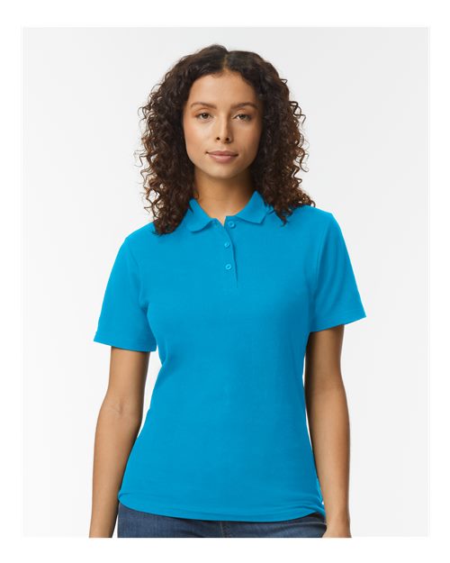 Women's Softstyle® Pique Polo - - 11195 - Toronto Screen Printing- Color