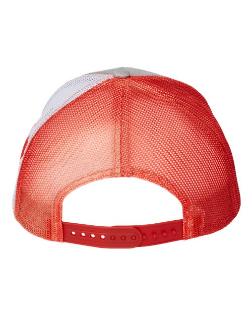 Kati S700M, Printed Mesh Trucker Cap, Heather Grey/ Canada Flag