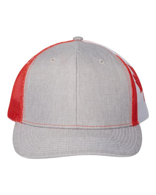 Kati S700M, Printed Mesh Trucker Cap, Heather Grey/ Canada Flag