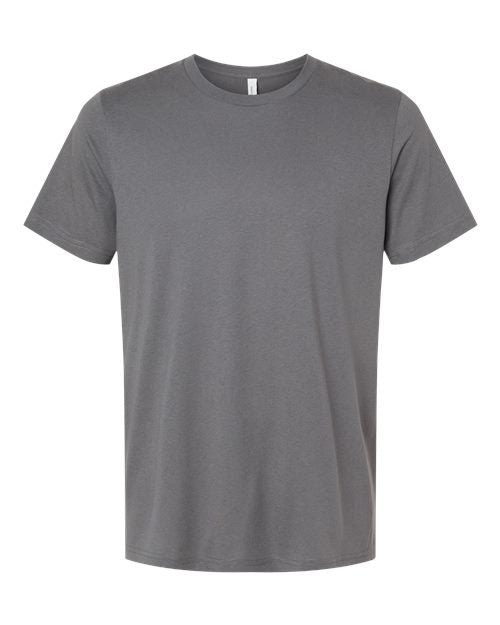 BELLA + CANVAS 3001CVC, Cvc Jersey Tee, Solid Asphalt Blend