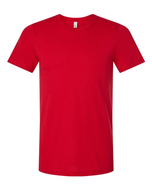 BELLA + CANVAS 3001CVC, Cvc Jersey Tee, Solid Red Blend