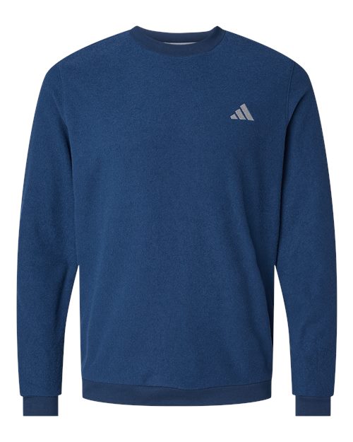 Adidas A586, Men's Terry Loop Crewneck Sweatshirt, Collegiate Navy