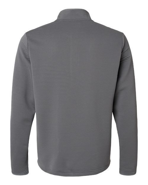 Adidas A588, Men's Spacer Quarter-zip Pullover, Grey Five