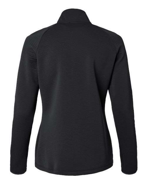 Adidas A589, Women's Spacer Quarter-zip Pullover, Black