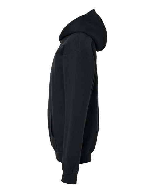 Gildan SF500B, Youth Softstyle Midweight Hooded Sweatshirt, Black