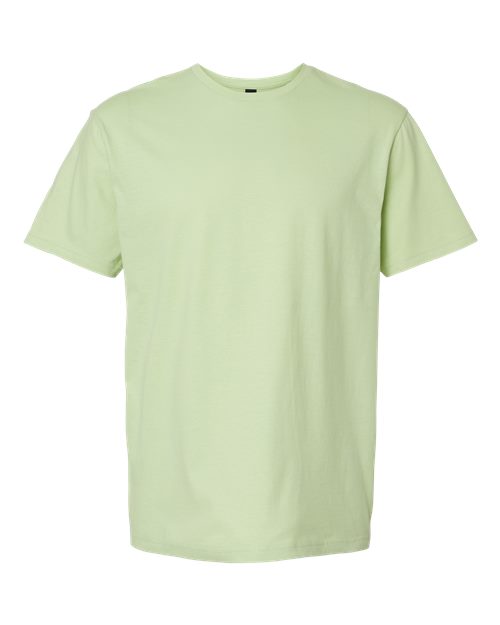 Gildan 64000, Unisex Softstyle T-shirt, Pistachio