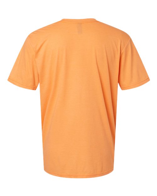 Gildan 64000CVC, Unisex Softstyle Cvc T-shirt, Tangerine Mist