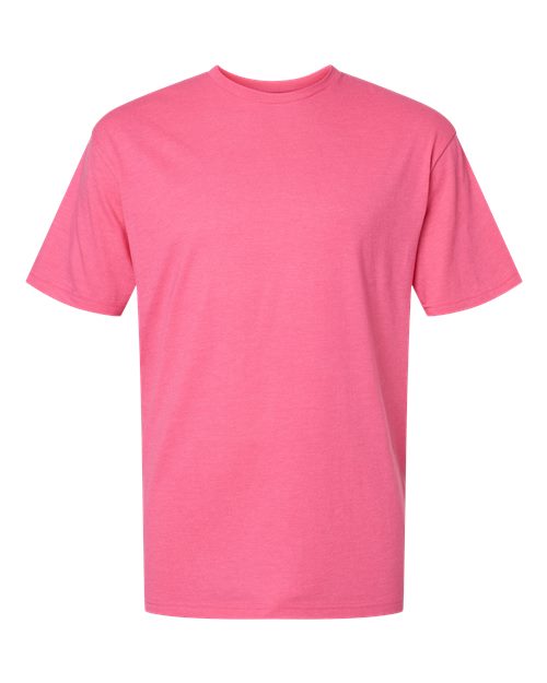 Gildan 64000CVC, Unisex Softstyle Cvc T-shirt, Pink Lemonade Mist