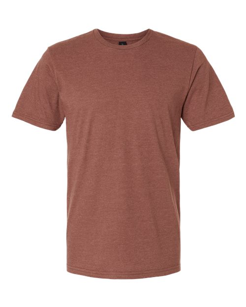 Gildan 64000CVC, Unisex Softstyle Cvc T-shirt, Cocoa Mist