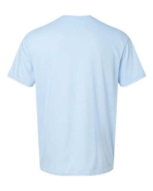 Gildan 64000CVC, Unisex Softstyle Cvc T-shirt, Light Blue Mist